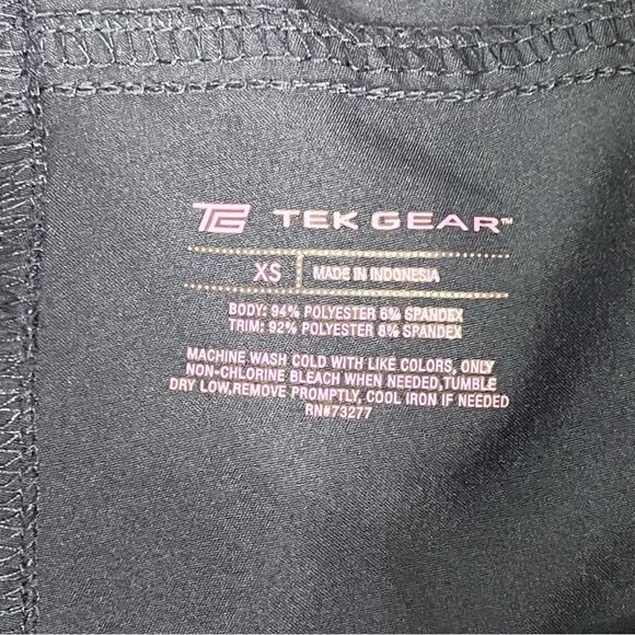 NWOT Tek Gear Blue Purple Athletic Running Workout Gym Pull On Shorts Women’s XS - Picture 4 of 5